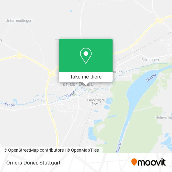 Карта Ömers Döner