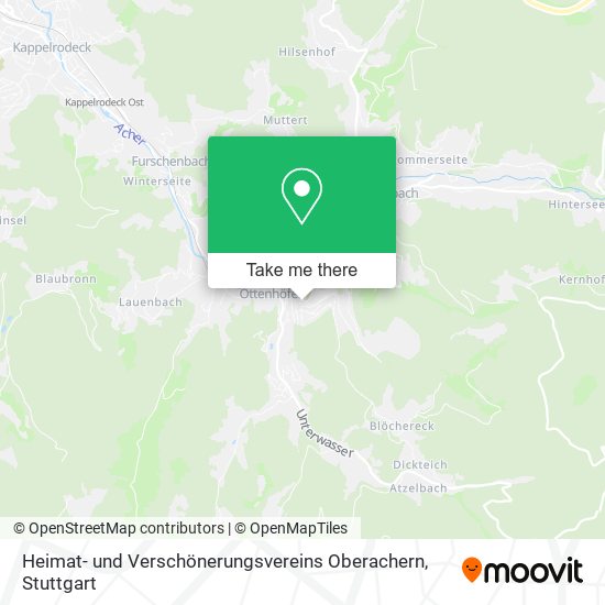 Heimat- und Verschönerungsvereins Oberachern map