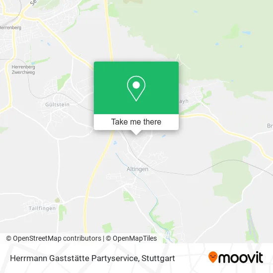 Карта Herrmann Gaststätte Partyservice