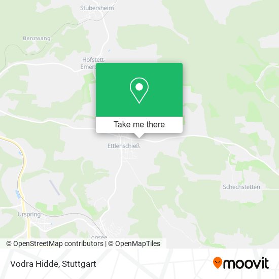 Карта Vodra Hidde