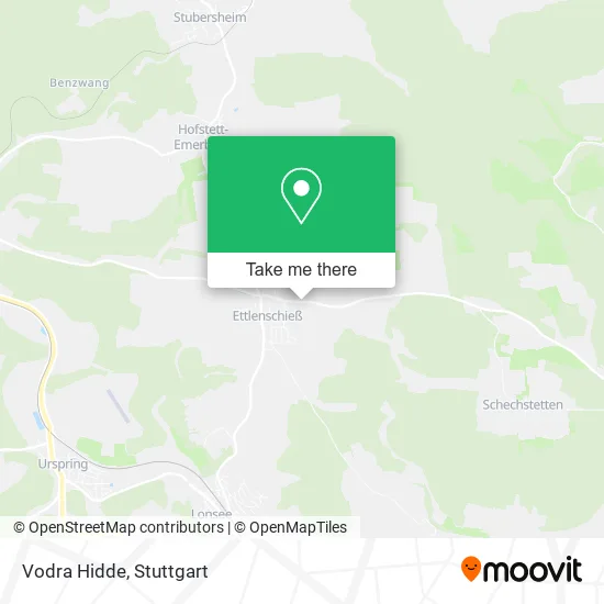 Карта Vodra Hidde