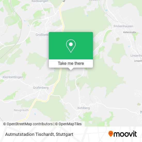 Autmutstadion Tischardt map