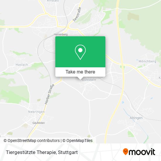 Tiergestützte Therapie map