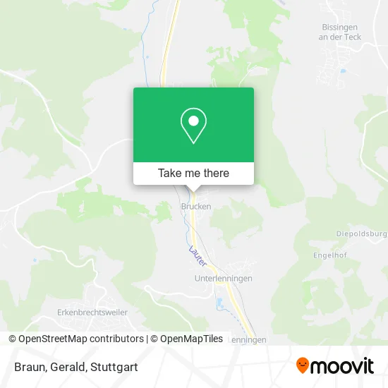 Карта Braun, Gerald
