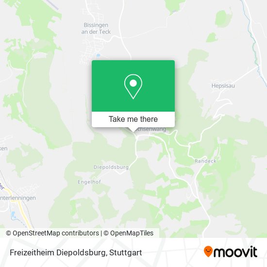 Freizeitheim Diepoldsburg map