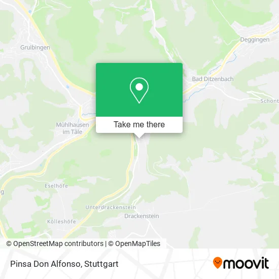 Карта Pinsa Don Alfonso