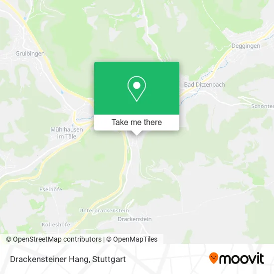 Карта Drackensteiner Hang