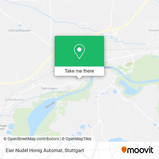 Eier Nudel Honig Automat map