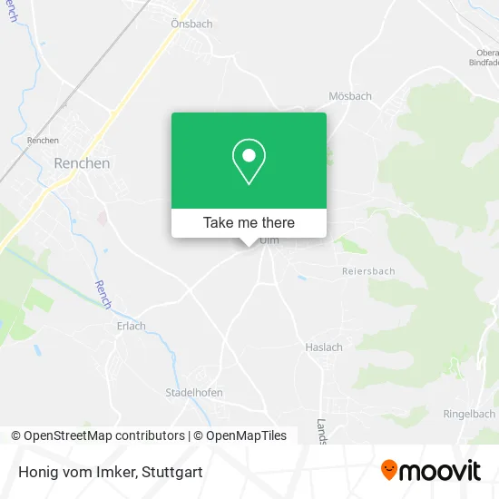Карта Honig vom Imker