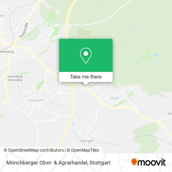 Карта Mönchberger Obst- & Agrarhandel