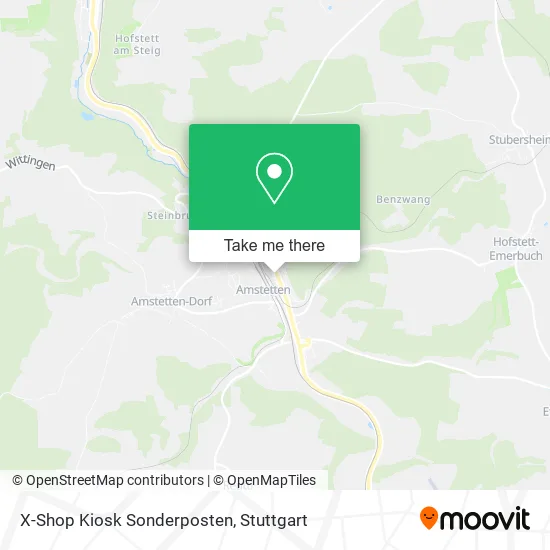 Карта X-Shop Kiosk Sonderposten
