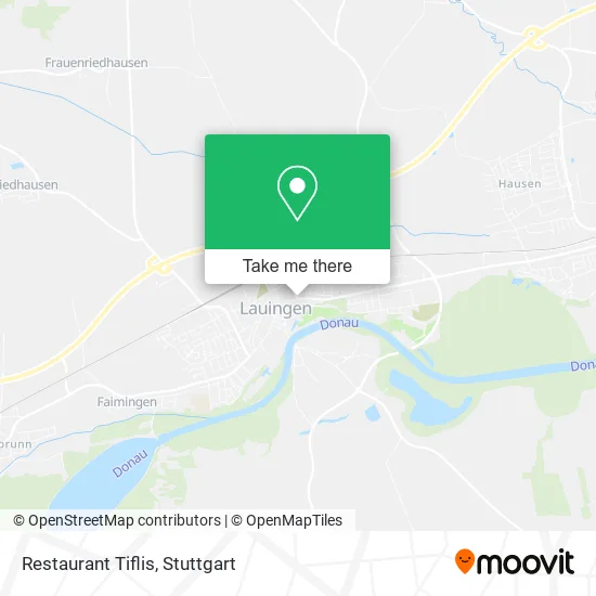Карта Restaurant Tiflis