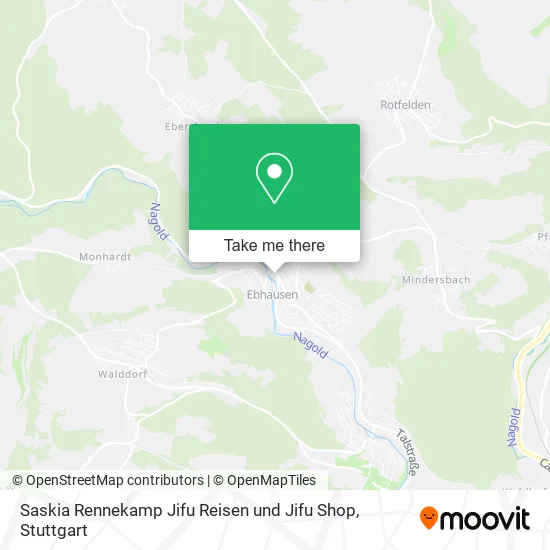 Карта Saskia Rennekamp Jifu Reisen und Jifu Shop