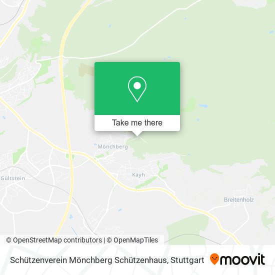 Schützenverein Mönchberg Schützenhaus map