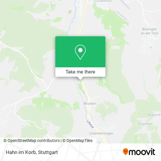 Карта Hahn im Korb