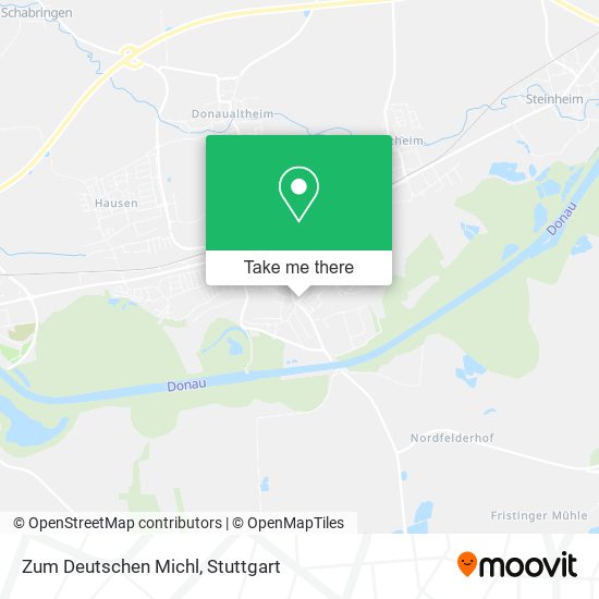 Карта Zum Deutschen Michl