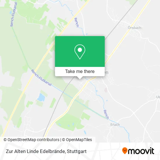 Карта Zur Alten Linde Edelbrände