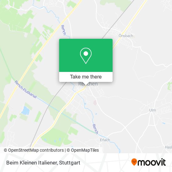 Beim Kleinen Italiener map