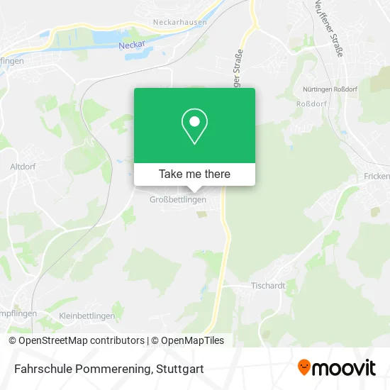 Карта Fahrschule Pommerening