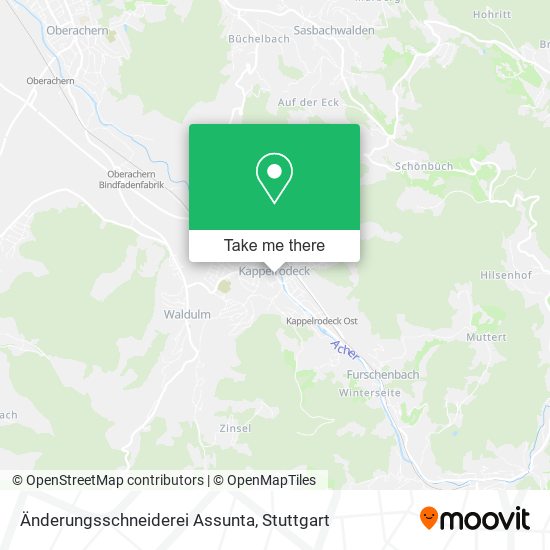 Карта Änderungsschneiderei Assunta