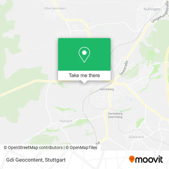 Карта Gdi Geocontent