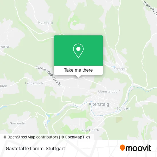Карта Gaststätte Lamm