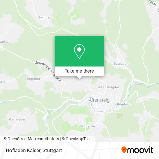Карта Hofladen Kaiser