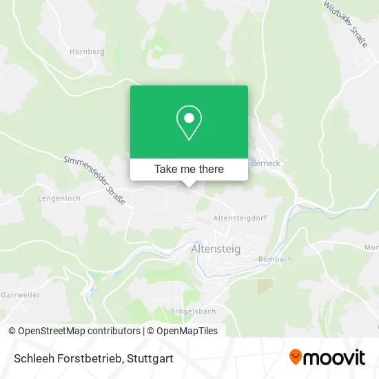 Карта Schleeh Forstbetrieb
