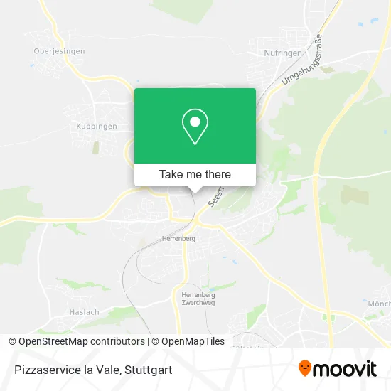 Карта Pizzaservice la Vale