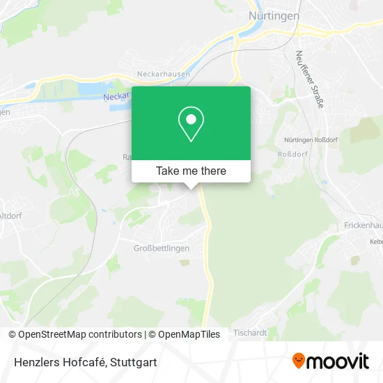 Карта Henzlers Hofcafé