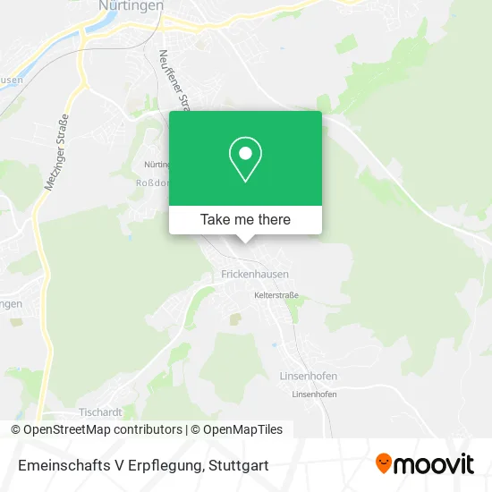 Карта Emeinschafts V Erpflegung