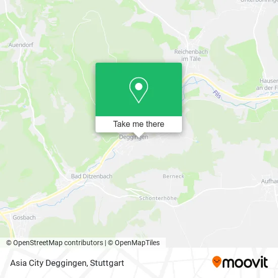 Карта Asia City Deggingen