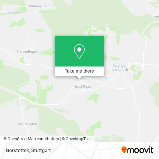 Карта Gerstetten