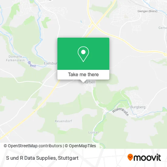 Карта S und R Data Supplies