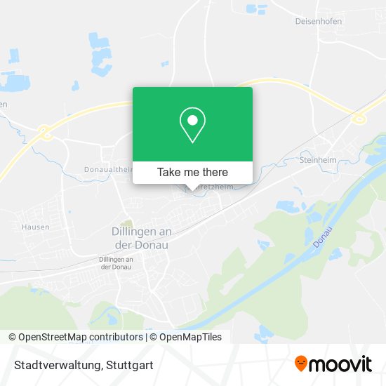 Карта Stadtverwaltung