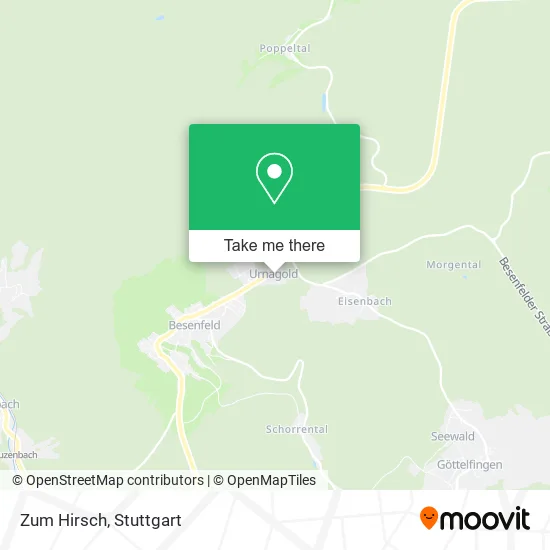 Карта Zum Hirsch