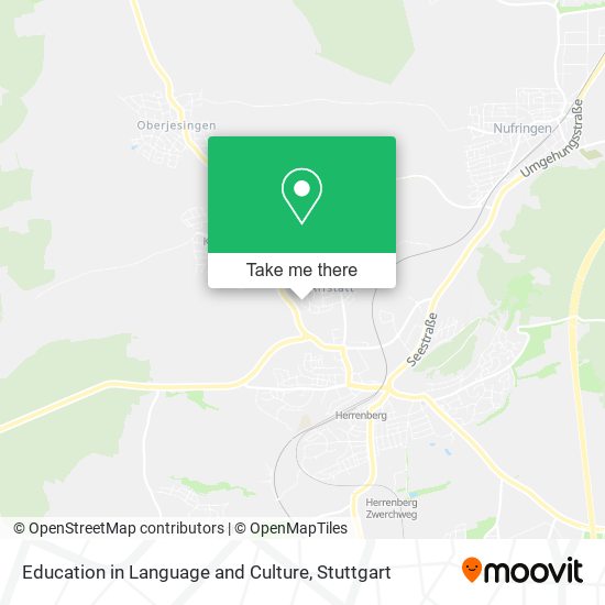 Карта Education in Language and Culture