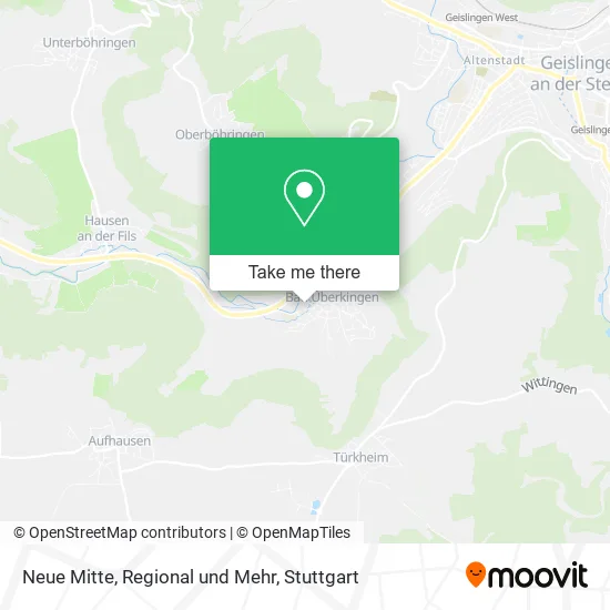 Карта Neue Mitte, Regional und Mehr