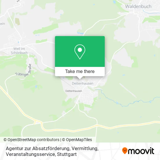Карта Agentur zur Absatzförderung, Vermittlung, Veranstaltungsservice