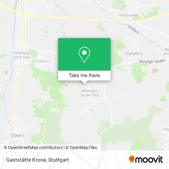 Карта Gaststätte Krone