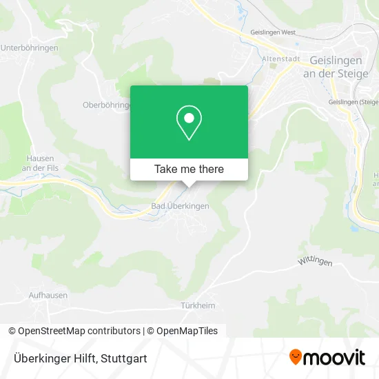 Карта Überkinger Hilft