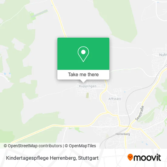 Карта Kindertagespflege Herrenberg