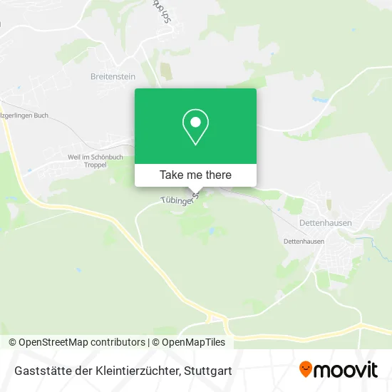 Карта Gaststätte der Kleintierzüchter