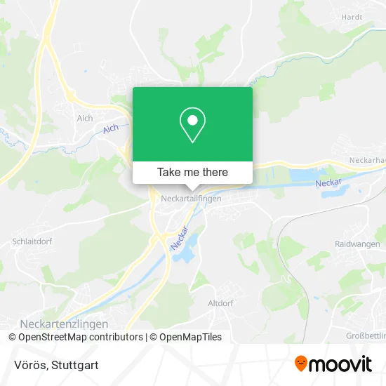 Карта Vörös