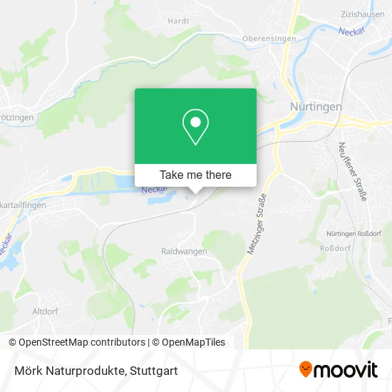 Карта Mörk Naturprodukte