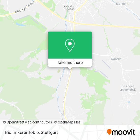 Карта Bio Imkerei Tobio