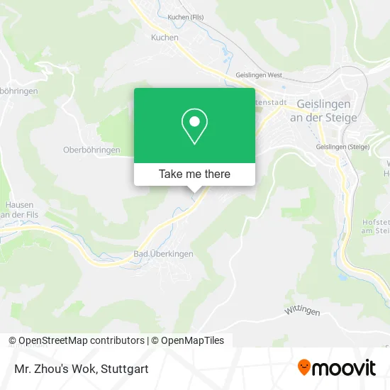 Карта Mr. Zhou's Wok