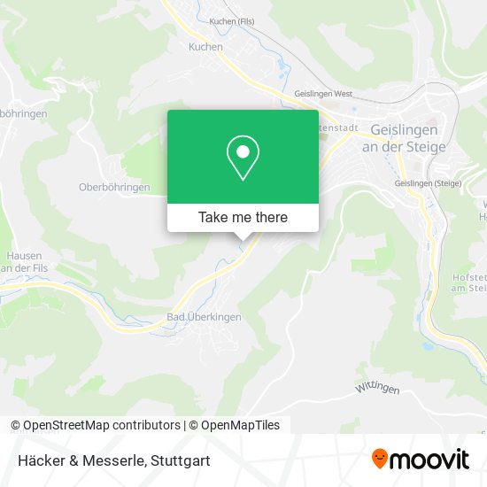 Häcker & Messerle map