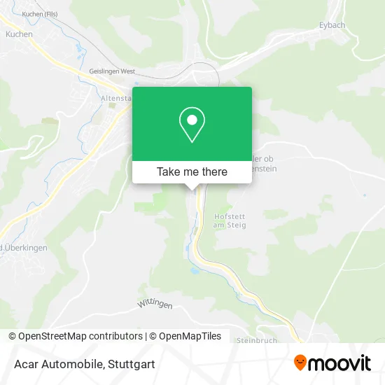 Карта Acar Automobile