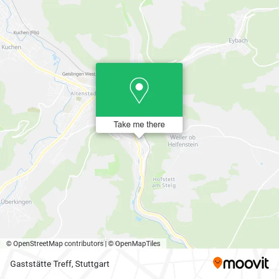 Карта Gaststätte Treff